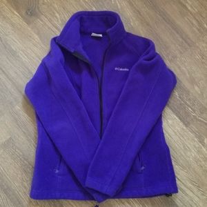 Women's Columbia Fleece Zip Up Jacket